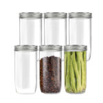 300 ML Mason Glass Jar with  Airtight Lid Food Storage for Canning Preserving Pickling Jam Honey Dessert Wedding Favors 1 Piece