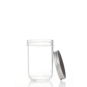 200 ML Mason Glass Jar with  Airtight Lid Food Storage for Canning Preserving Pickling Jam Honey Dessert Wedding Favors 1 Piece