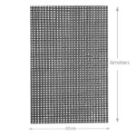 6 Meters Non Slip Waterproof Mat Multipurpose Anti Slip Matting Roll for Cabinets Drawers and Shelves Washable and Cut to Fit any Size Gray - Image 3
