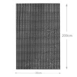 30 CMX 200 CM Non Slip Waterproof Mat Multipurpose Anti Slip Matting Roll for Cabinets Drawers and Shelves Washable and Cut to Fit any Size Black - Image 3