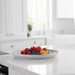 21 CM Ceramic Stoneware Side Plate Non Scratch and Sturdy Medium Round Appetizer and Cake Serving Plate Gray - Image 2