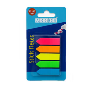 Sticky Page Marker 12X45Mm 25 Sheets X 5 Colour