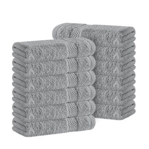 160 CM X 80 CM Thick 100 % Cotton Bath Towel Soft Quality Absorbent Oversized Towel for Household Use Beach and  Swimming Pool 1 Piece Gray