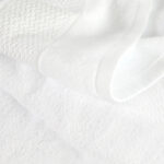 72 CM X 34 CM Thick 100 % Cotton Guest Towel Soft Quality Absorbent Towel for Daily Bathroom and Kitchen Use 1 Piece White - Image 4