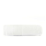 72 CM X 34 CM Thick 100 % Cotton Guest Towel Soft Quality Absorbent Towel for Daily Bathroom and Kitchen Use 1 Piece White