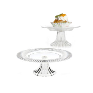 15 CM Clear Acrylic Cake Stand Multipurpose Round Serving Stand Countertop Food Serving Tray for Cake Fruits Vegetables and Snacks 1 Piece